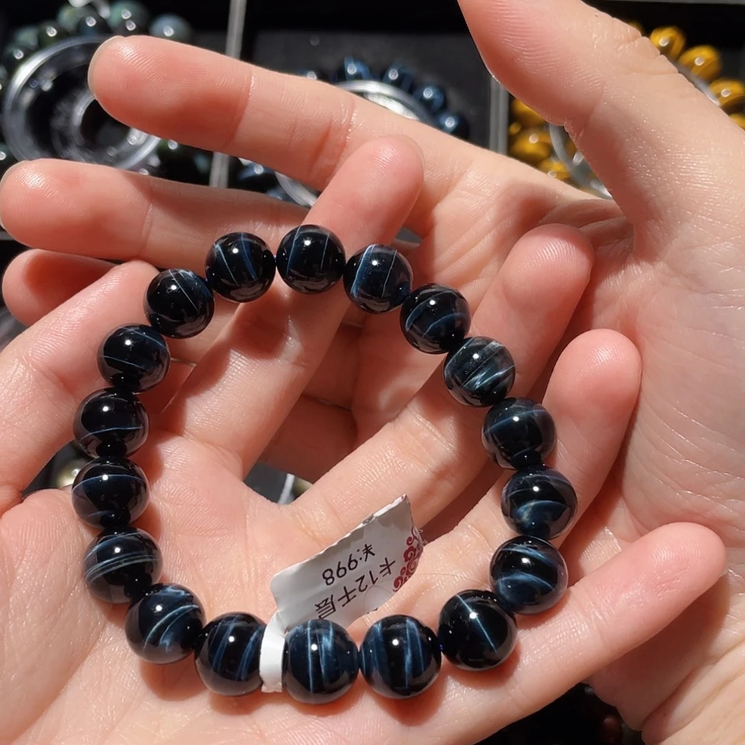 明***哥未镶嵌手链木变石（虎睛石）