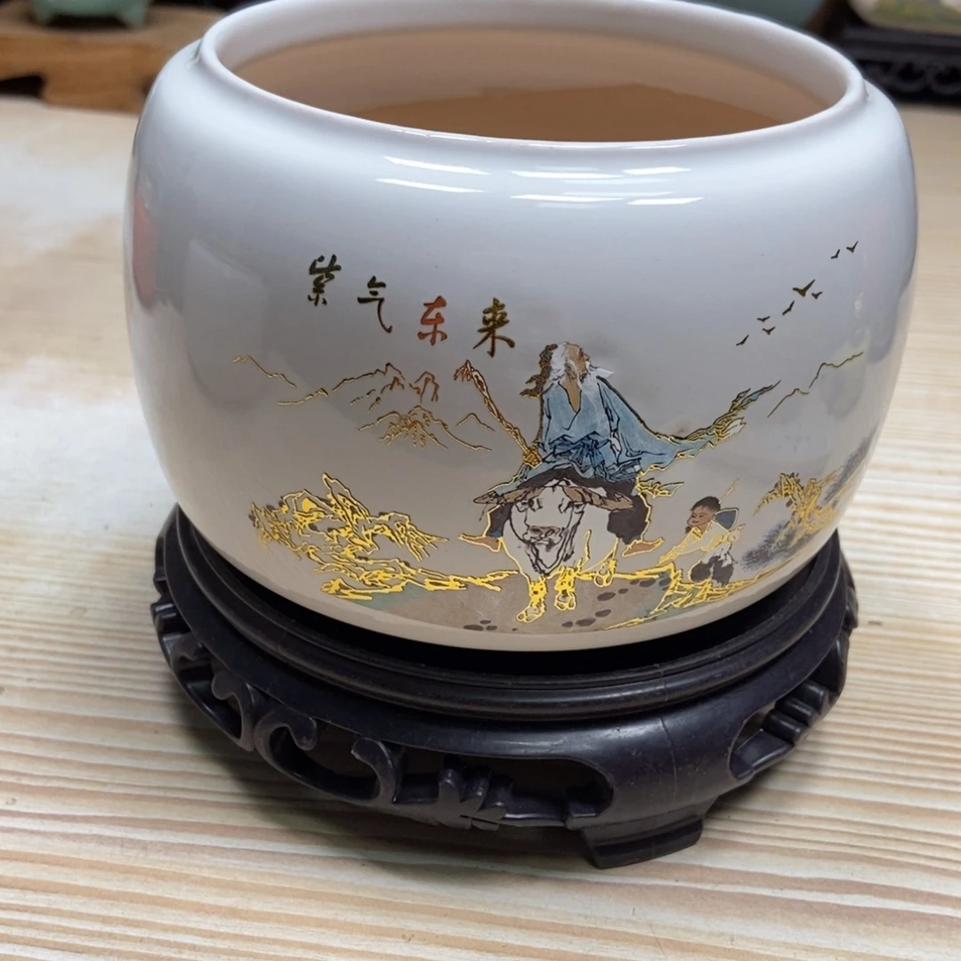 瓷片陶瓷花盆陶瓷艺术