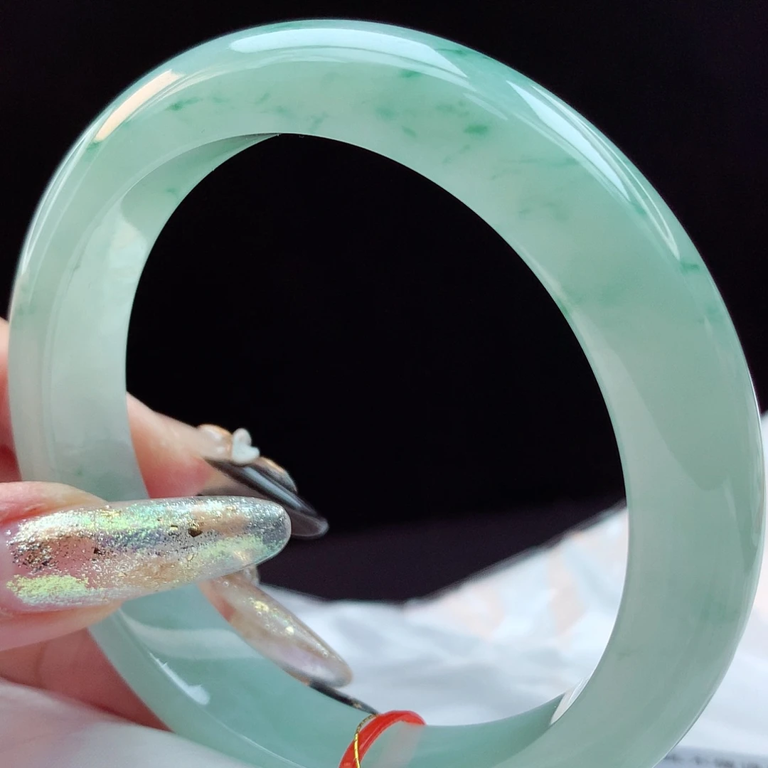 未镶嵌手镯翡翠61.4圈4986