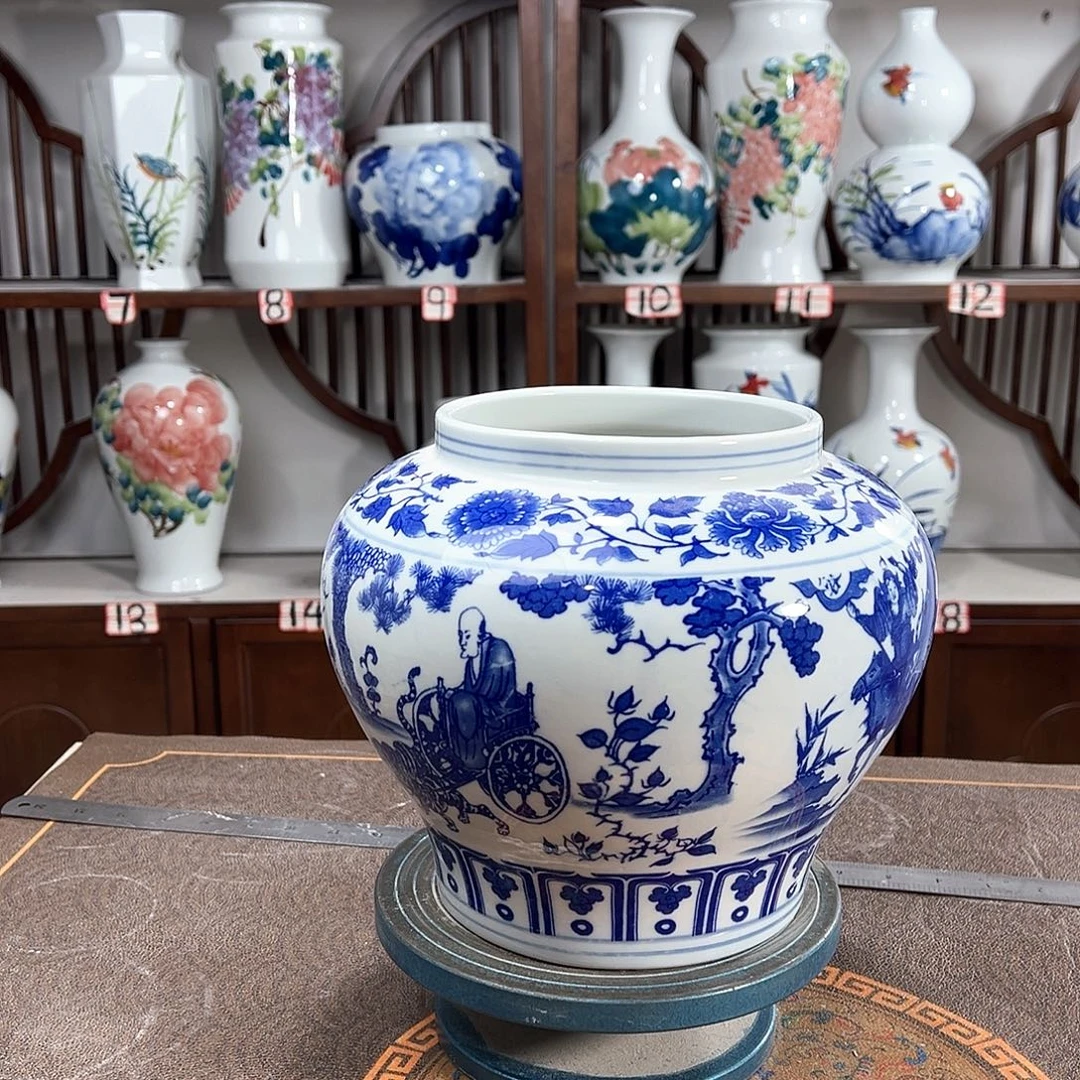 摆件景德镇陶瓷鬼谷