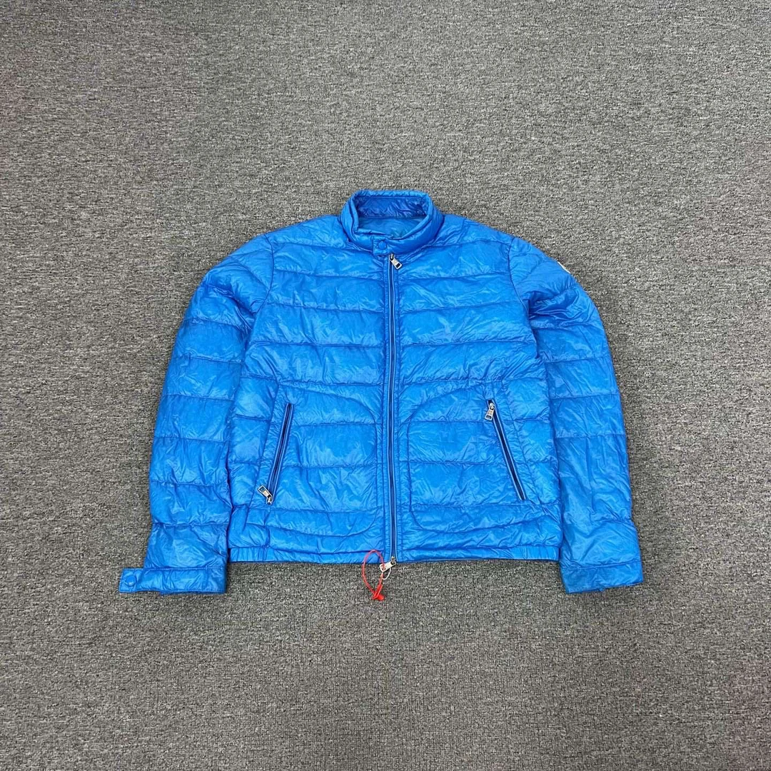 99新 MONCLER 蒙口 Acorus 天蓝色 羽绒服 3码