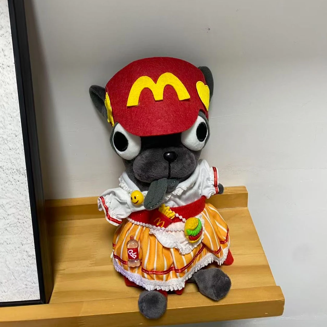 【原创】ChiHUAHUA吉娃娃毛绒公仔衣服抱枕钥匙挂件生日礼物送女生