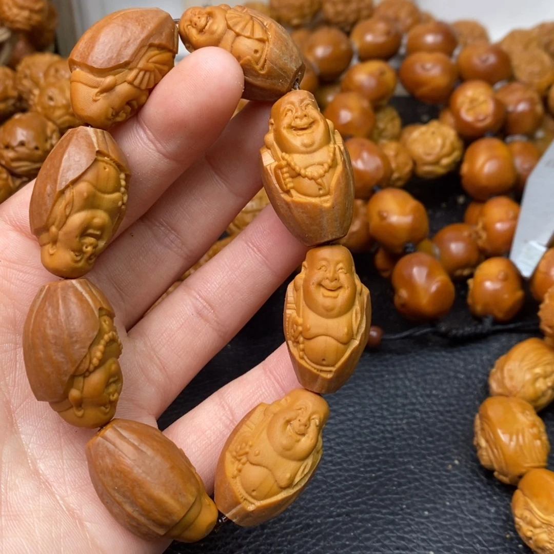橄榄核手串橄榄包衣弥勒