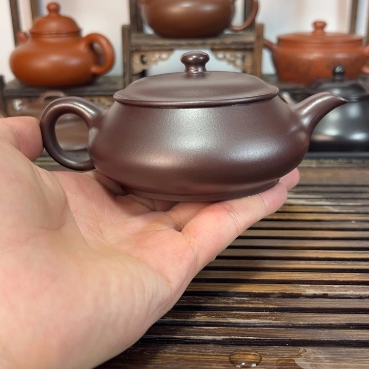 茶壶紫砂原矿紫砂手工制作