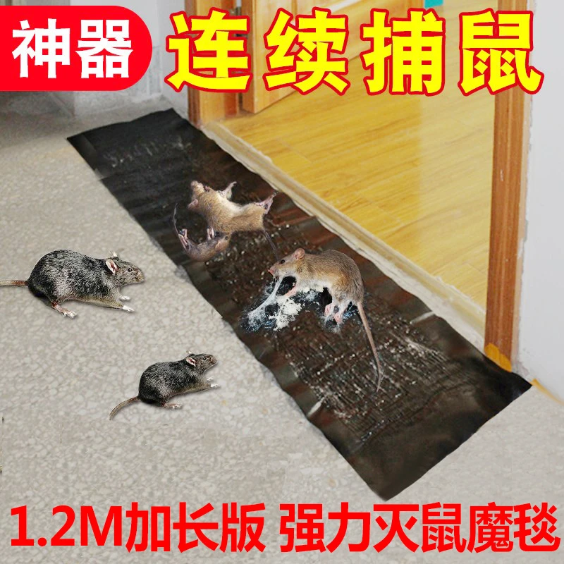 粘鼠魔毯驱鼠神器家用室内大老鼠专用驱鼠器卫生间农村手工工具