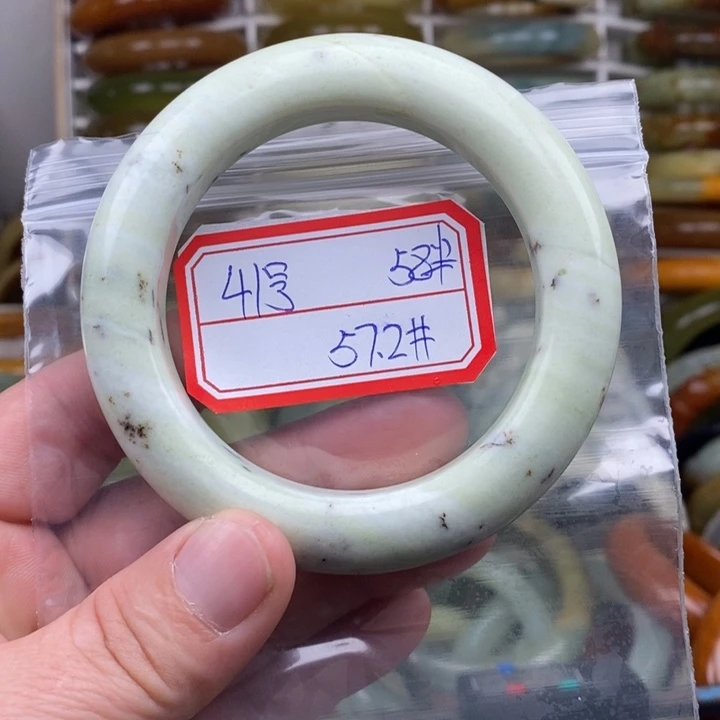 未镶嵌蛇纹石玉手绳