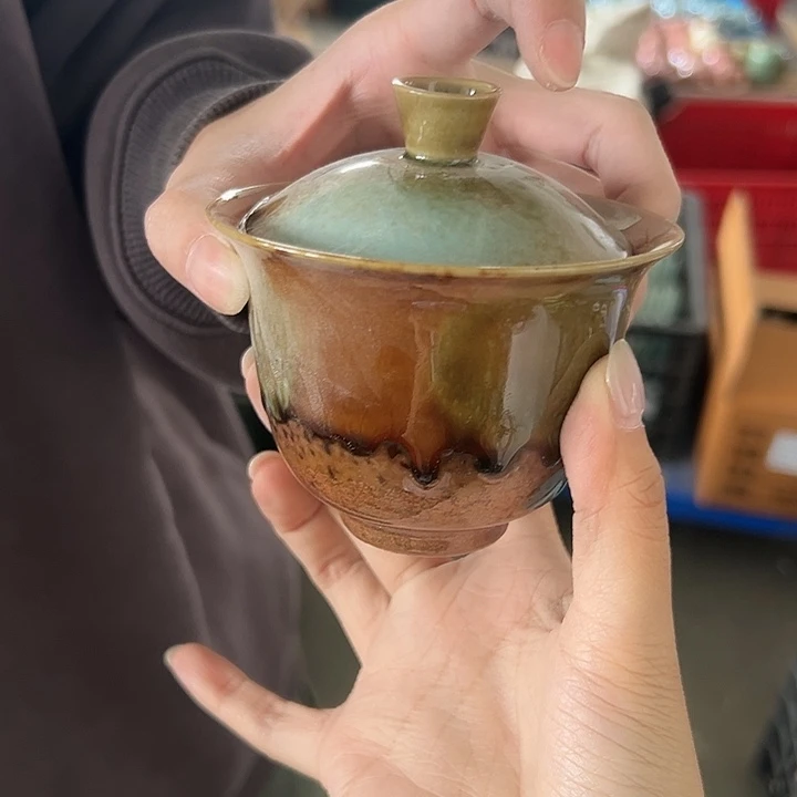 云间青瓷龙泉小米茶器