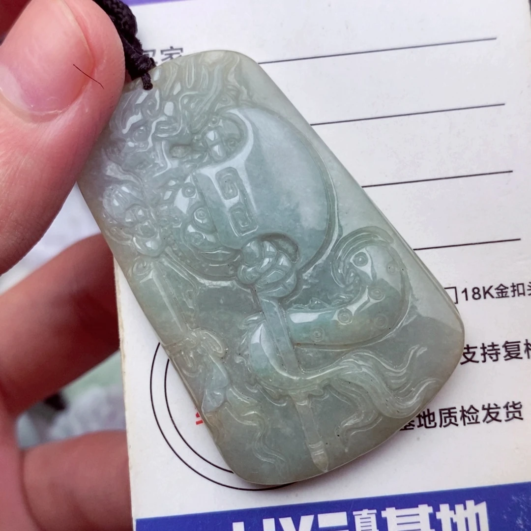未镶嵌挂件翡翠翡翠