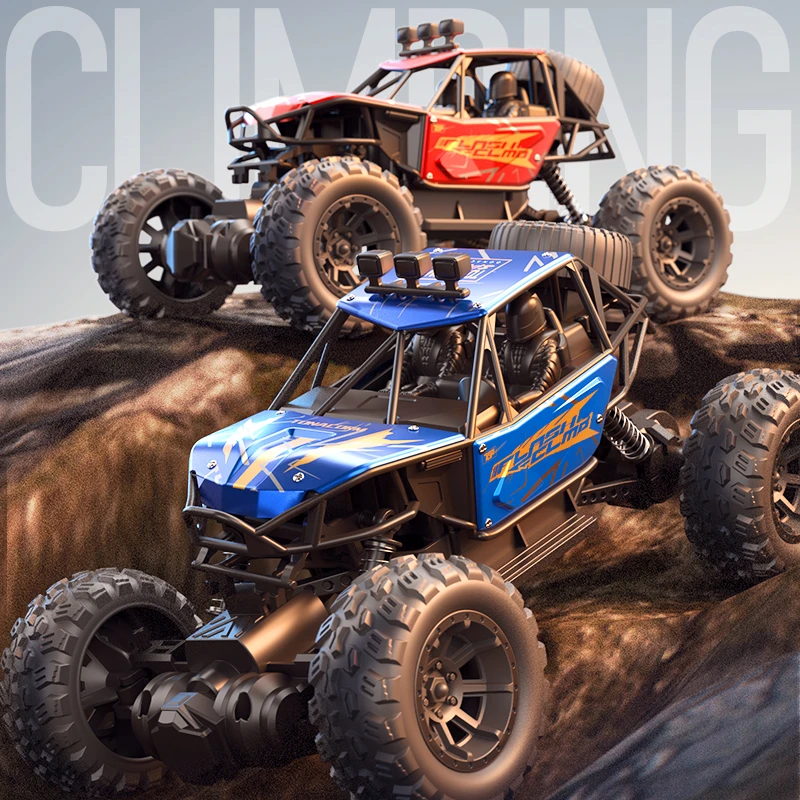 合金越野车【2.4GH 可运程操控】四轮遥控玩具车