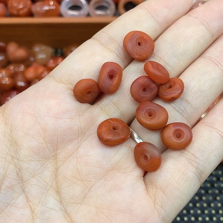 南红玛瑙未镶嵌颈饰战扣