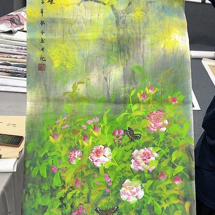 国画国画作品手绘