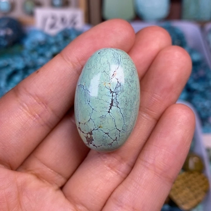 绿松石未镶嵌颈饰