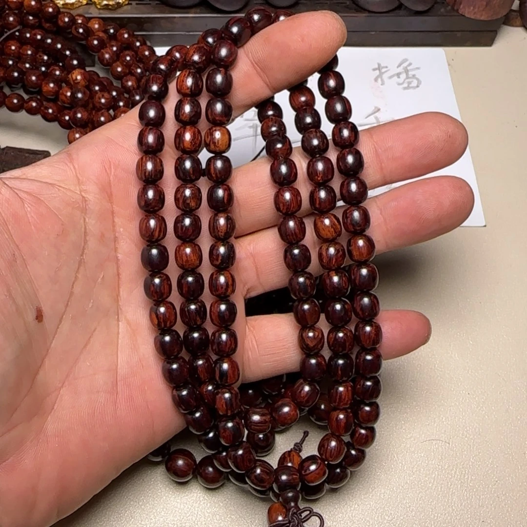 其他降真香海南红降0.8*108老邢手串