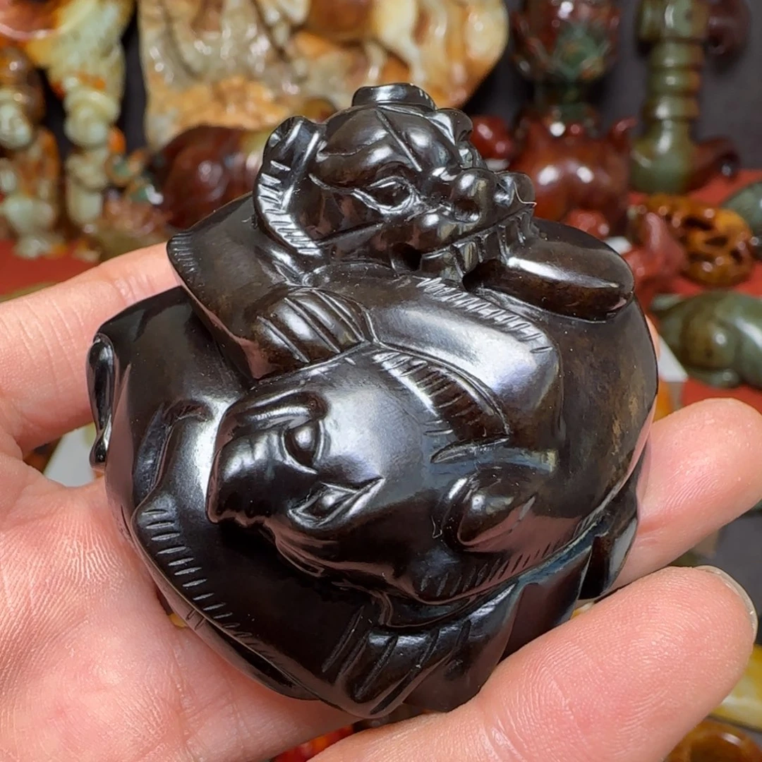 皇***勒和田玉未镶嵌挂件