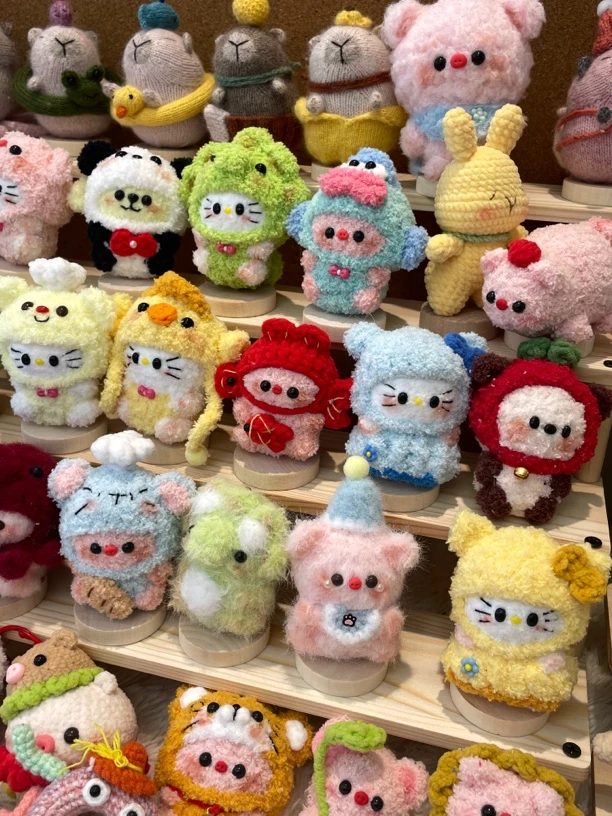 手工钩织钥匙扣默认微瑕