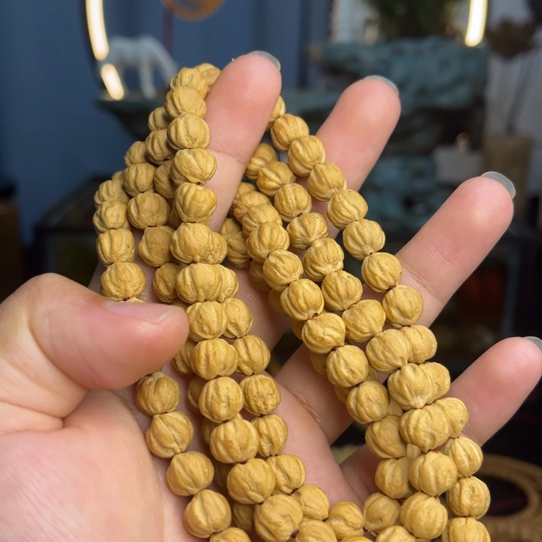 柏香籽/百香籽手串原装莲花