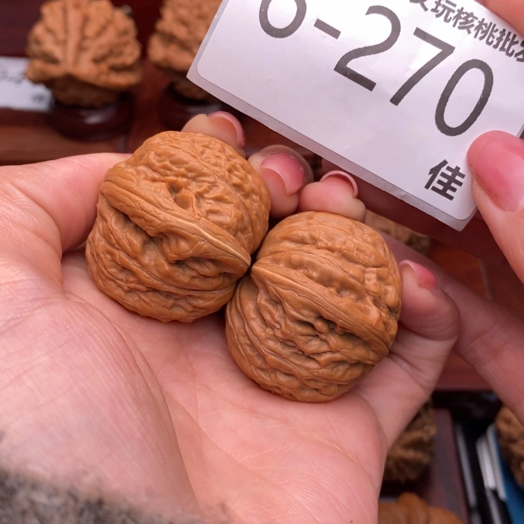 文玩核桃把件38铁锤