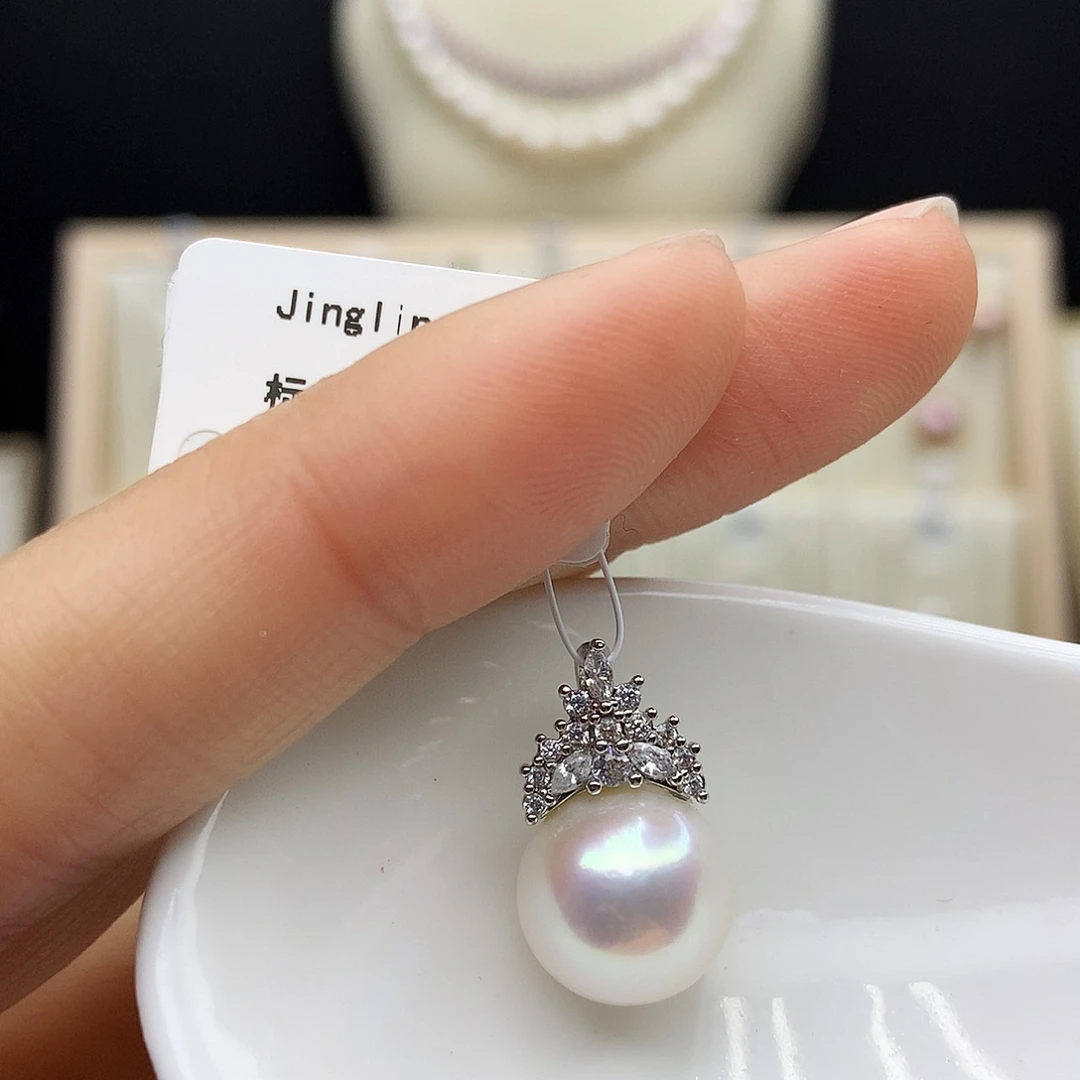 颈饰淡水珍珠合金