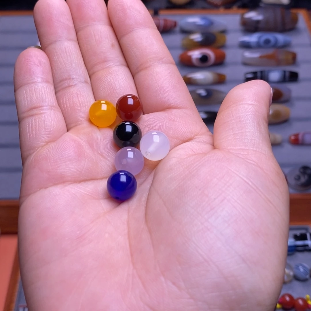 玛瑙/玉髓颈饰未镶嵌苏**子