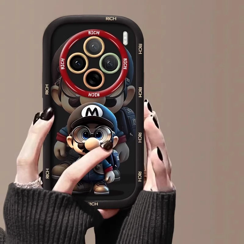 适用vivoX300Pro手机壳vivox200ultra马里奥x200s卡通x100s保护套