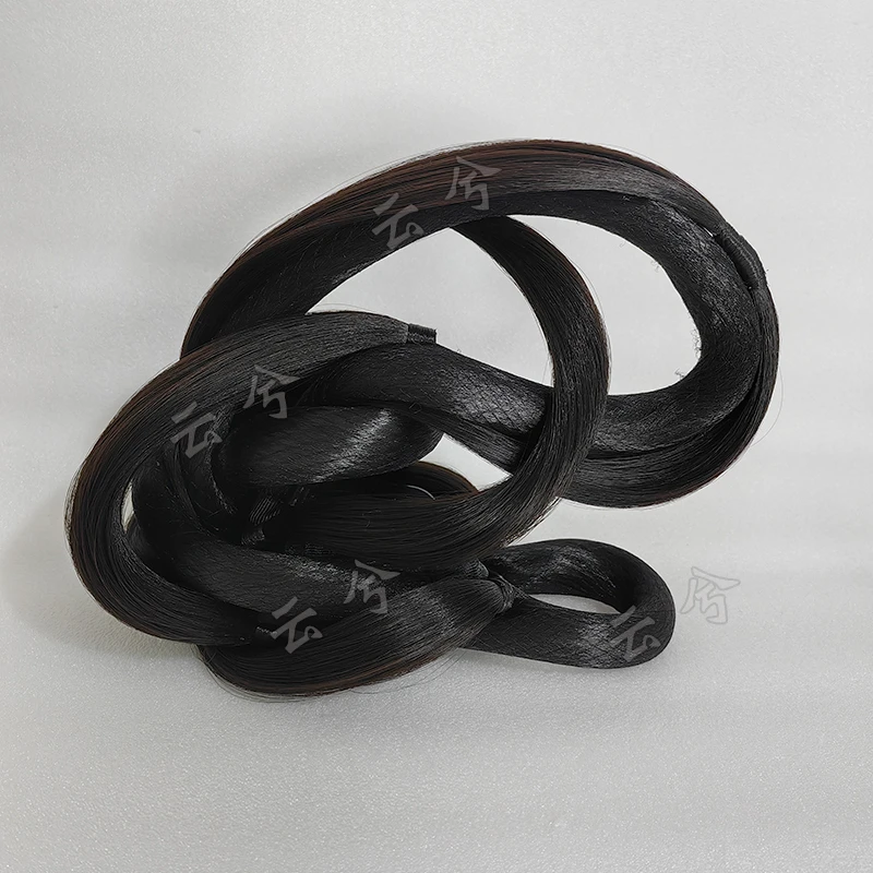 抓夹款一体式晚星髻汉服假发包百搭日常唐宋明古风嫦娥发髻造型