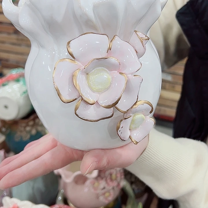 有孔，凑单福利满10元发货陶瓷多肉花盆！