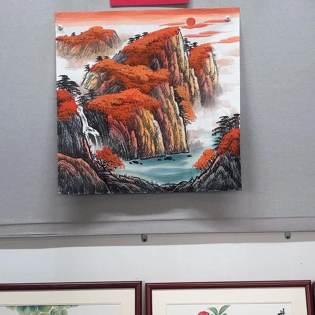 国画山水画作品欣赏136