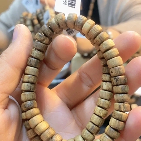 沉香手串棋楠陸河片珠单圈0.8/4克+多样性发一