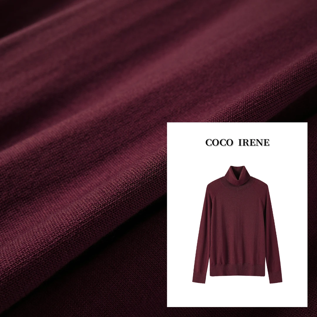 【国王的礼物】COCO IRENE 新款气质显瘦高领毛衣