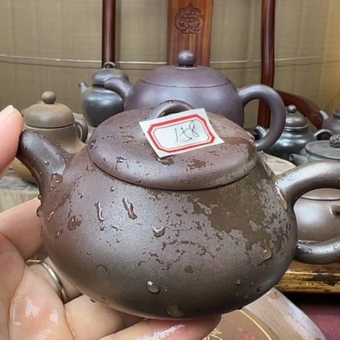 戬谷龙窑柴烧茶壶158