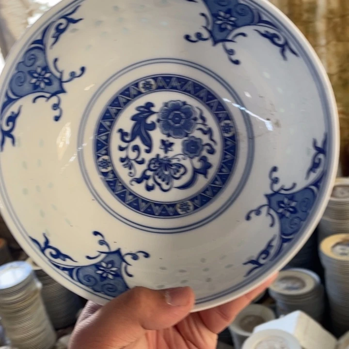 瓷碗景德镇高温细白瓷