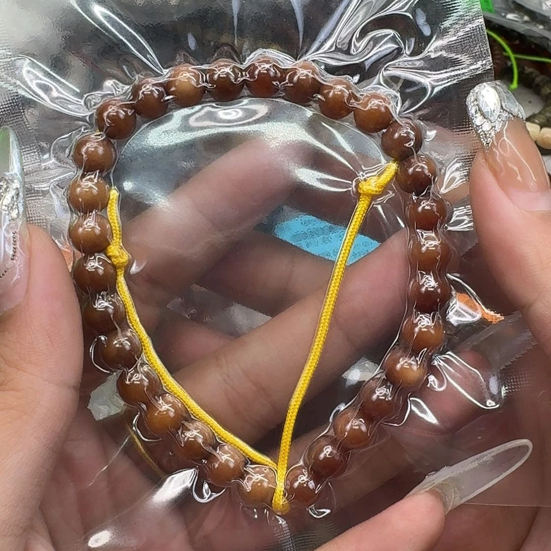 手串星月菩提84龙脊菩提0.8圆手持