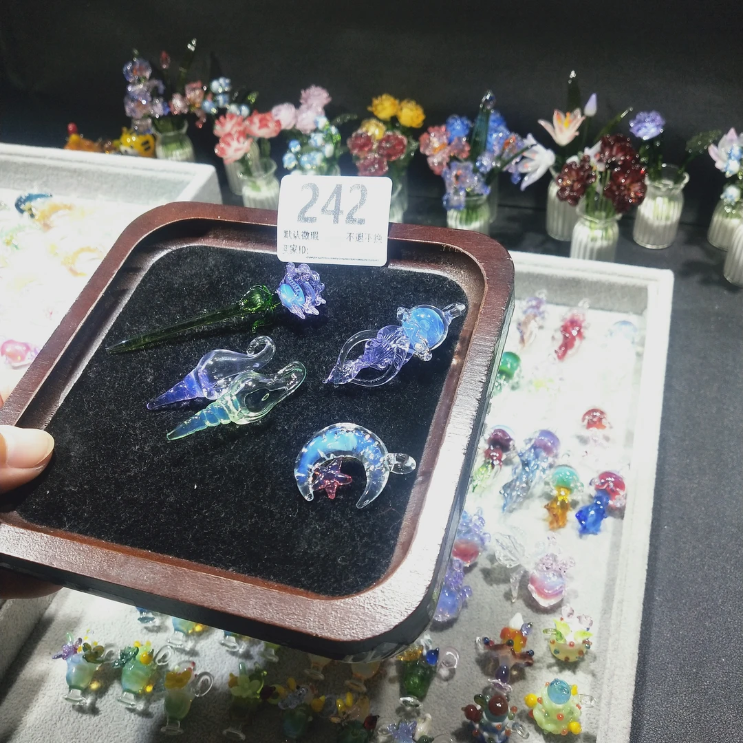 纯手工琉璃挂坠琉璃挂坠
