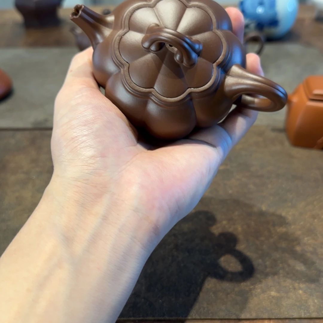 茶壶紫砂繁花2.0160cc