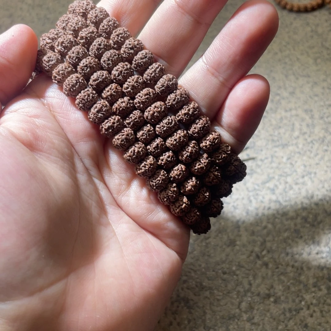 止***浆金刚菩提吊坠平细脖挂8.5