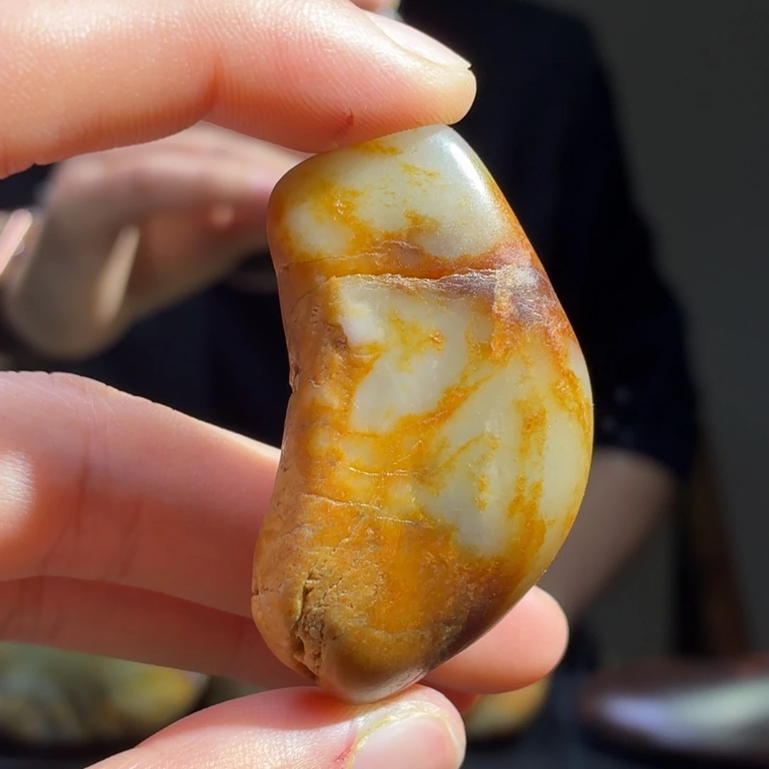 和田玉未镶嵌挂件51g