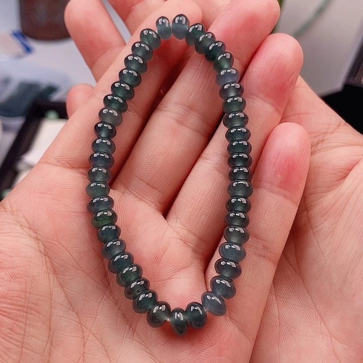 漫***计未镶嵌手链翡翠多样性发货散珠自选