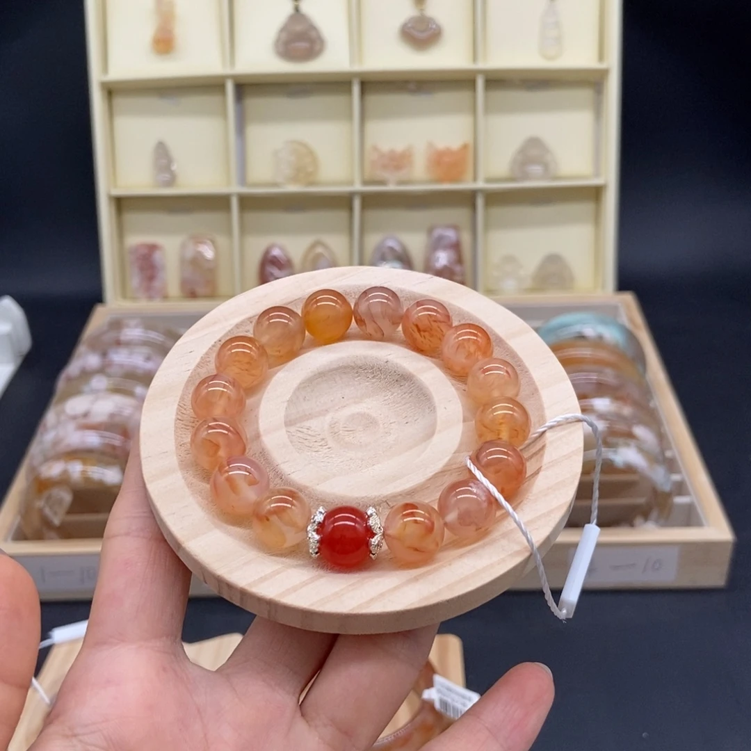 玛瑙/玉髓未镶嵌手链