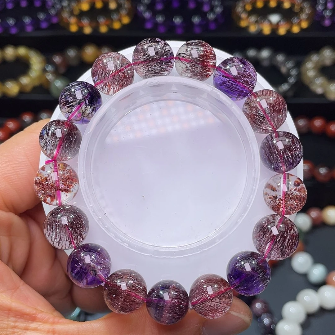 未镶嵌水晶手链超七手链