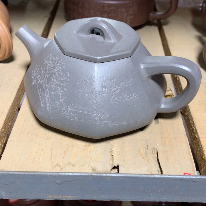 紫砂茶壶原矿手工32