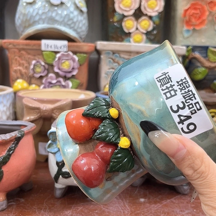 红陶粗陶花盆粗陶花盆