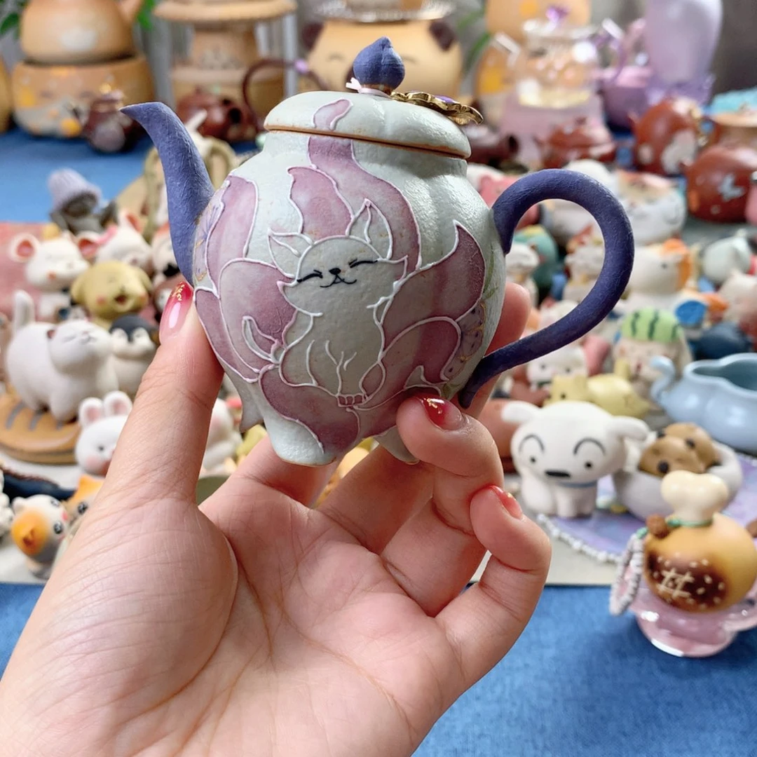 紫砂茶宠手工制作
