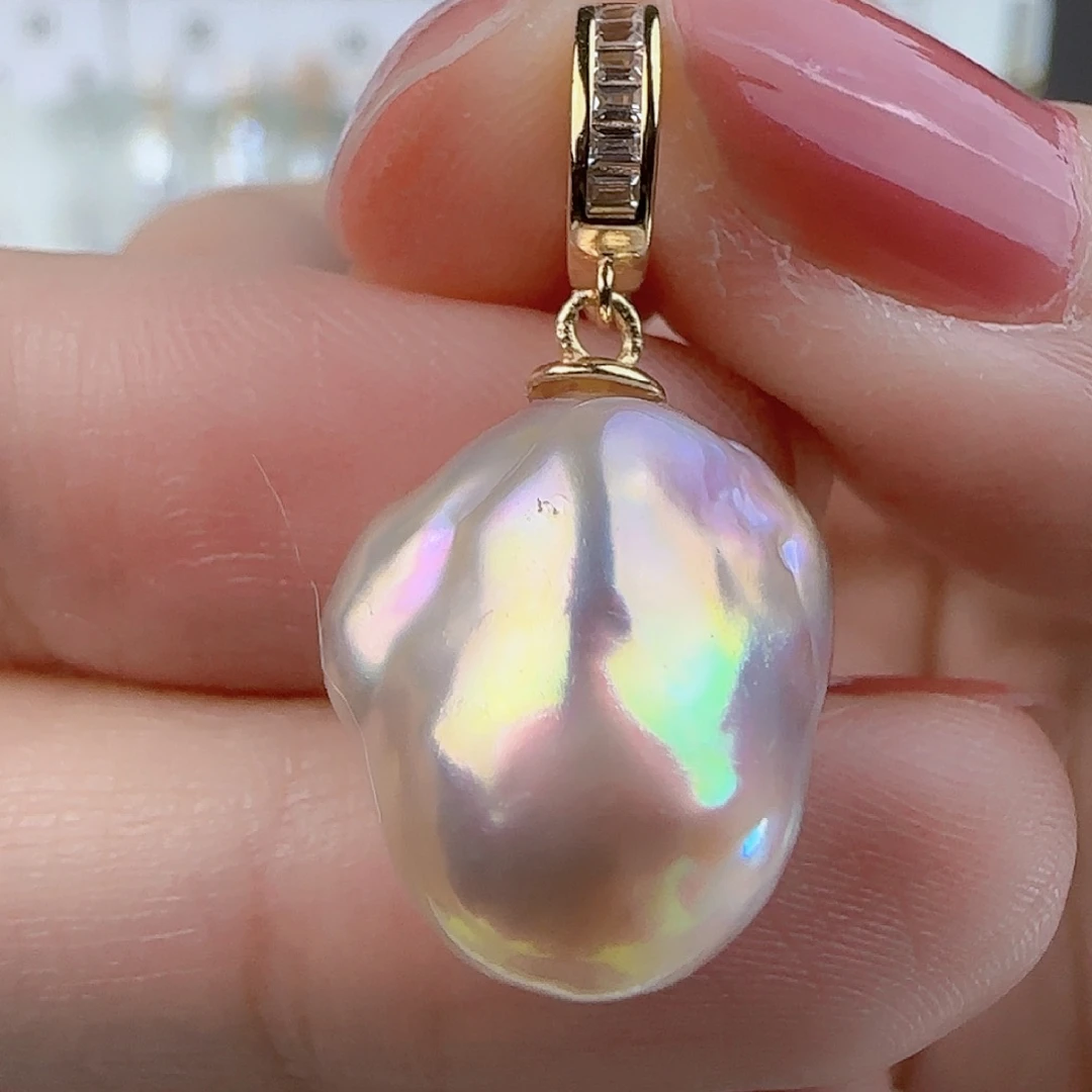 吊坠(不含链)淡水珍珠未镶嵌