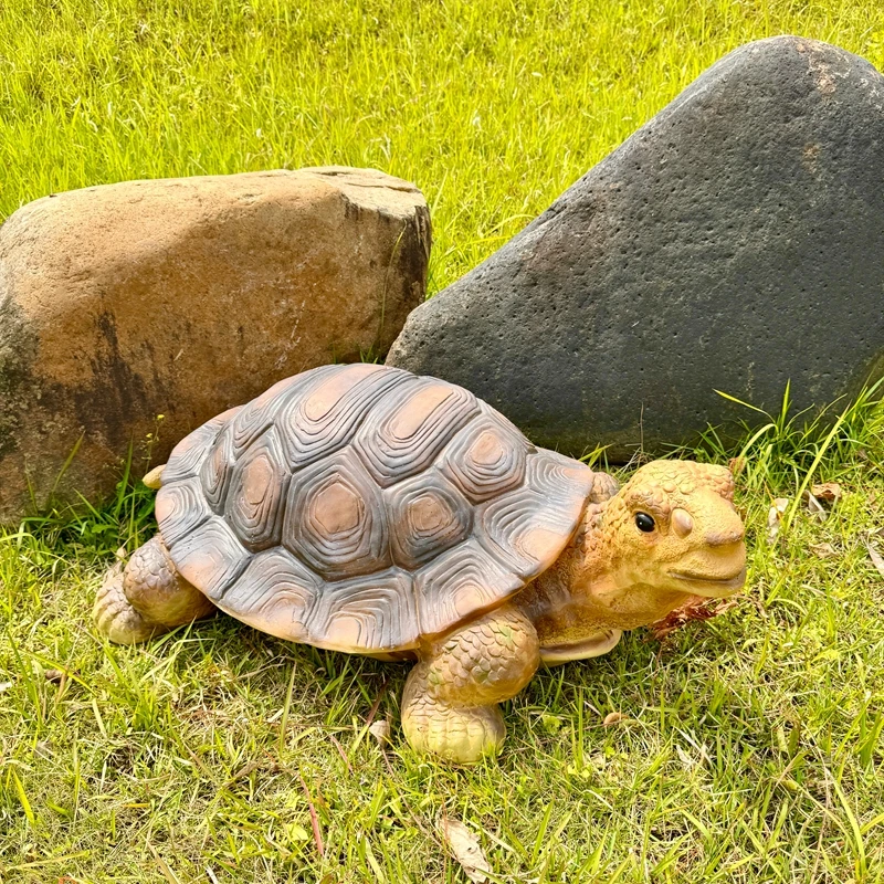 仿真户外花园庭院大乌龟凳子落地大椅子装饰品摆件园林造景雕塑