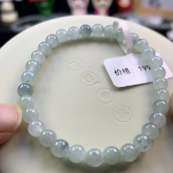 未镶嵌手链翡翠卡5.5