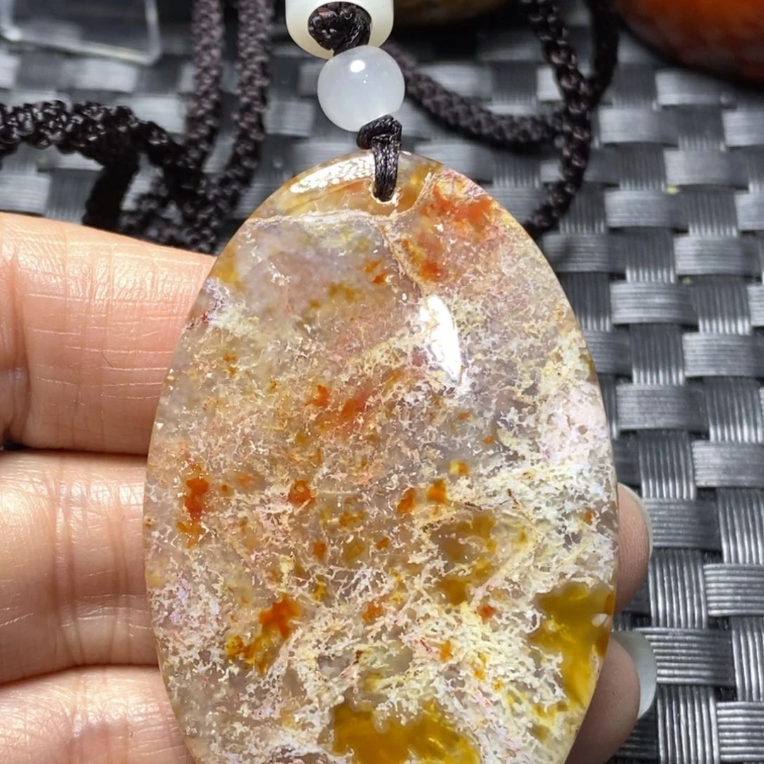 玛瑙/玉髓颈饰未镶嵌秀*