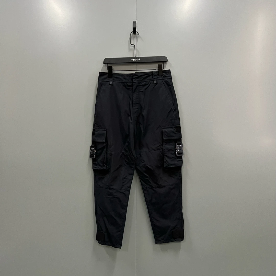 95新 DIOR/迪奥 q217 锁扣logo工装长裤 46码/fg205347