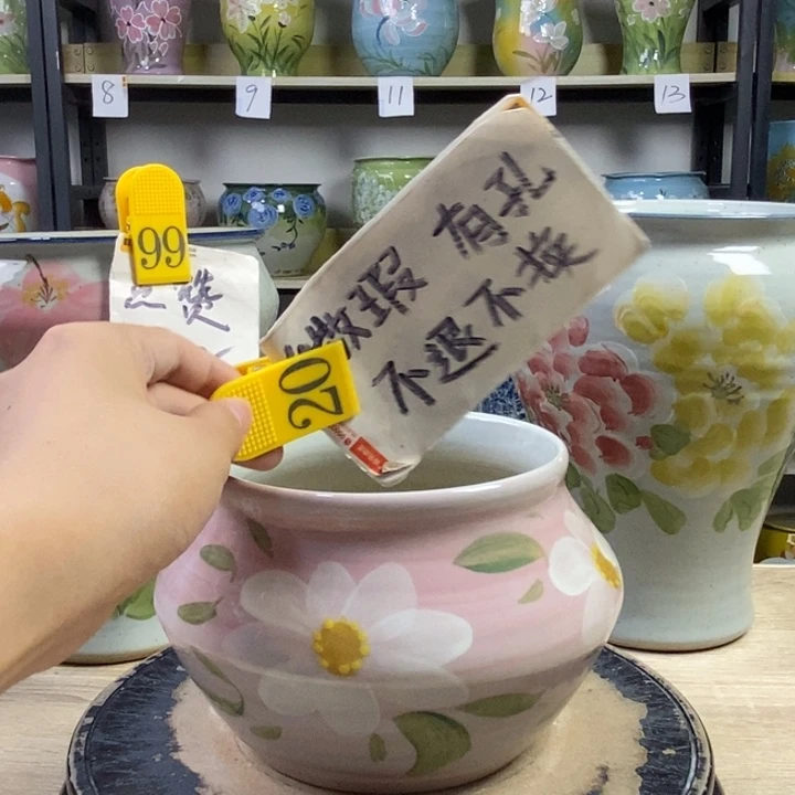 景德镇高温陶瓷花盆