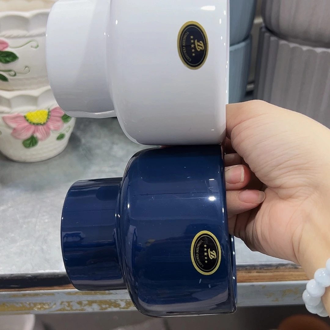 外贸尾单陶瓷花盆凑10米包邮