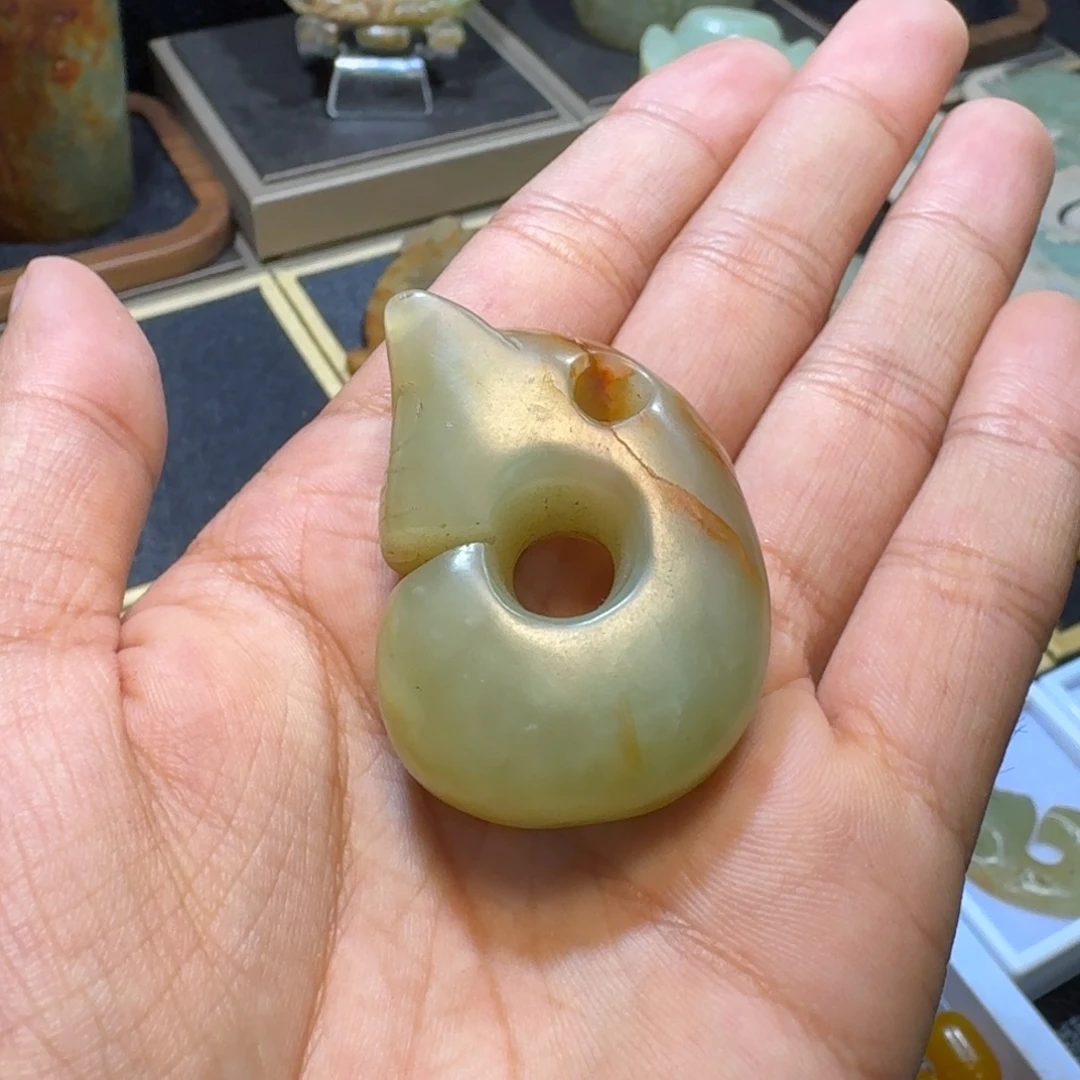 玉玉摆件猪笼器形